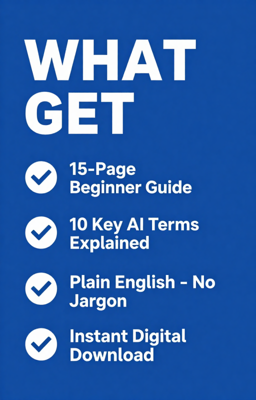 Beginner's AI Glossary:  A Beginner's Guide to Understanding Artificial Intelligence in Plain English