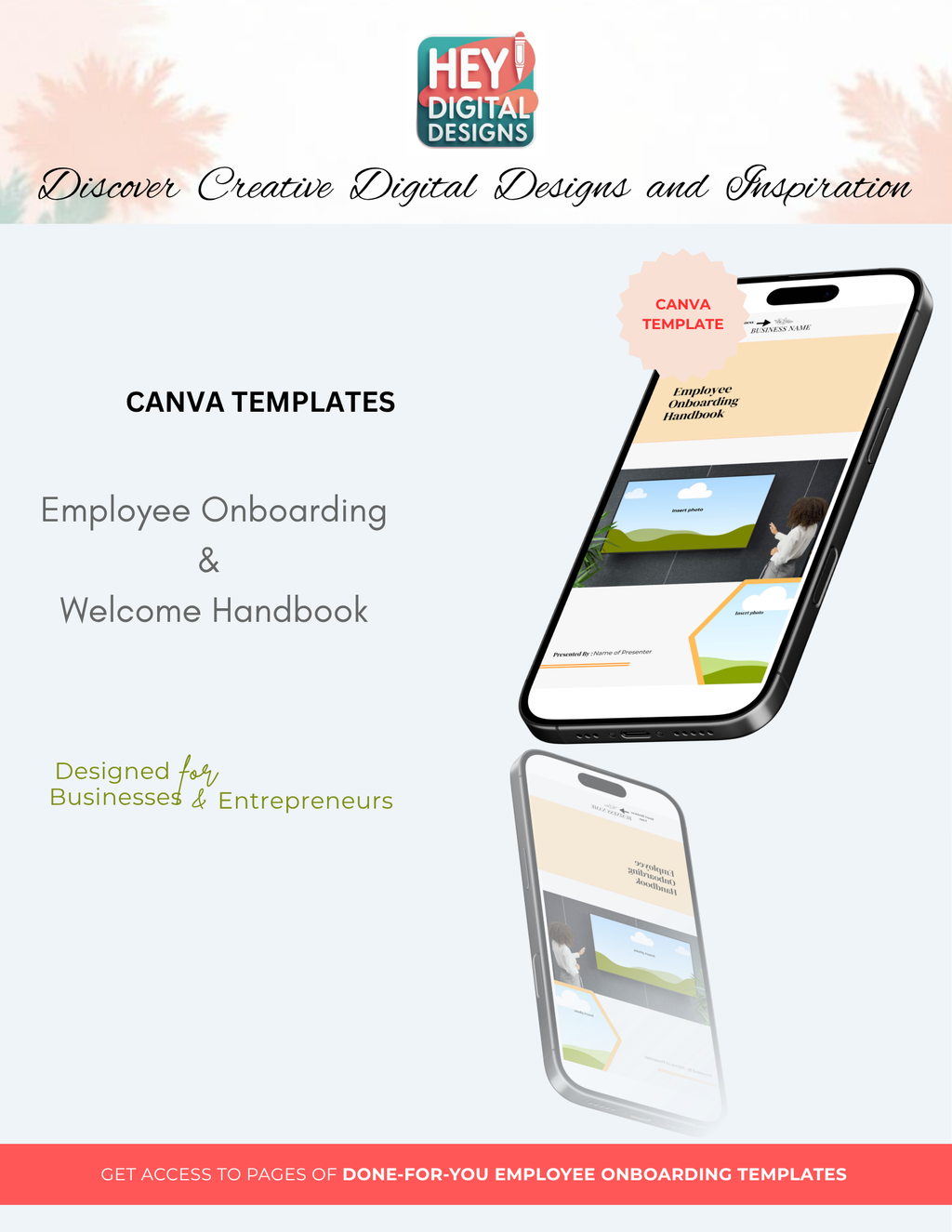 Employee Onboarding & Welcome Handbook Template