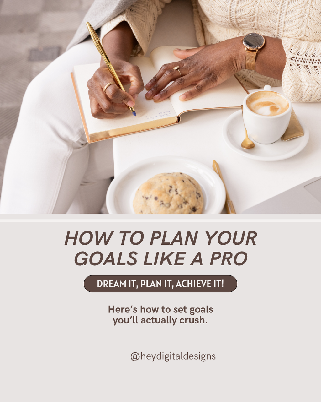 Goal Planning Like a Pro: The Ultimate Masterclass E-Book + Companion Action Planner Bundle