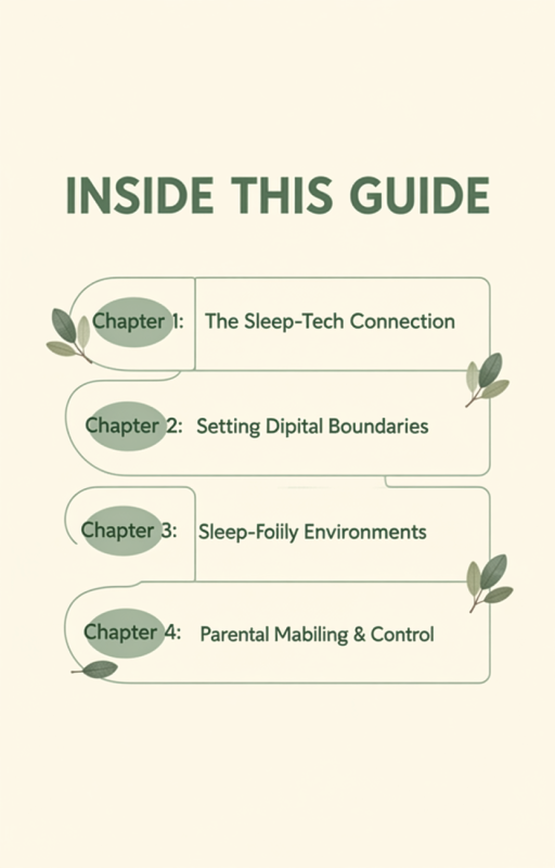 Screentime Slumber: A Guide to Navigating Technology for Toddler Sleep eBook