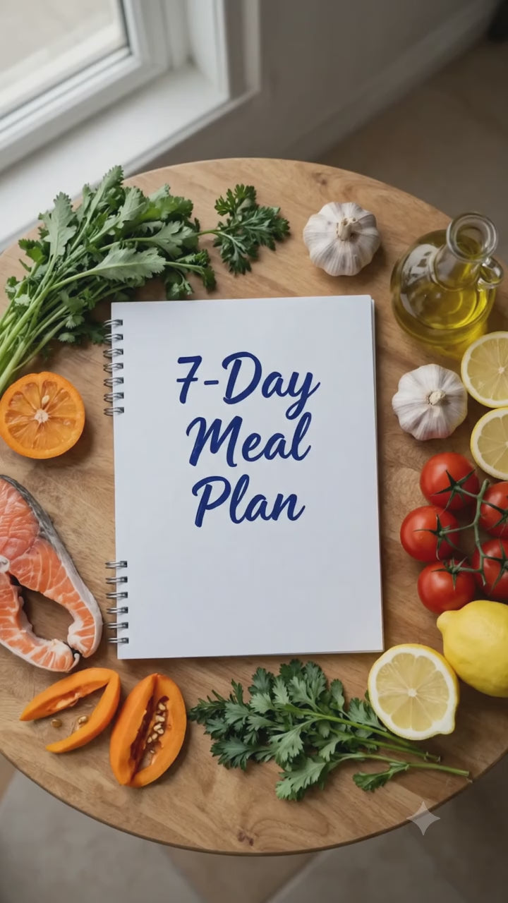 7-Day Meal Plan | Printable Weekly Meal Planner | Stress-Free Dinner Guide
